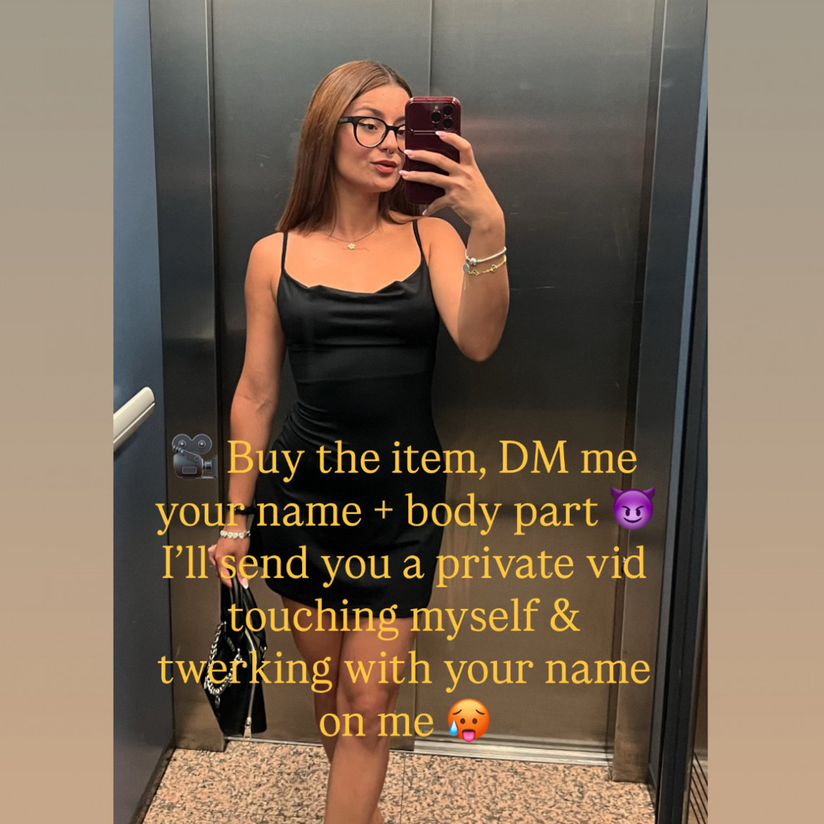 Buy: twerk and touching vid your name on any body part