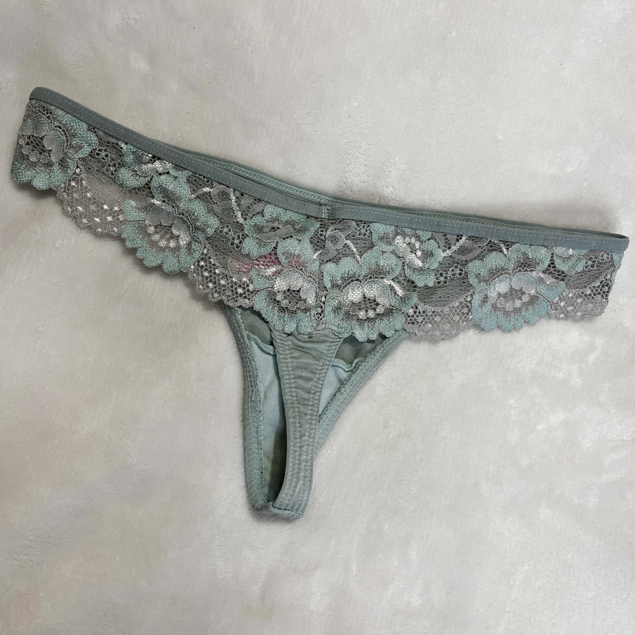 Light Blue Thong