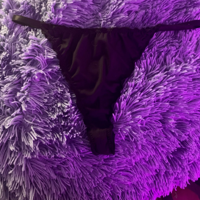 Squirt soaked worn thong