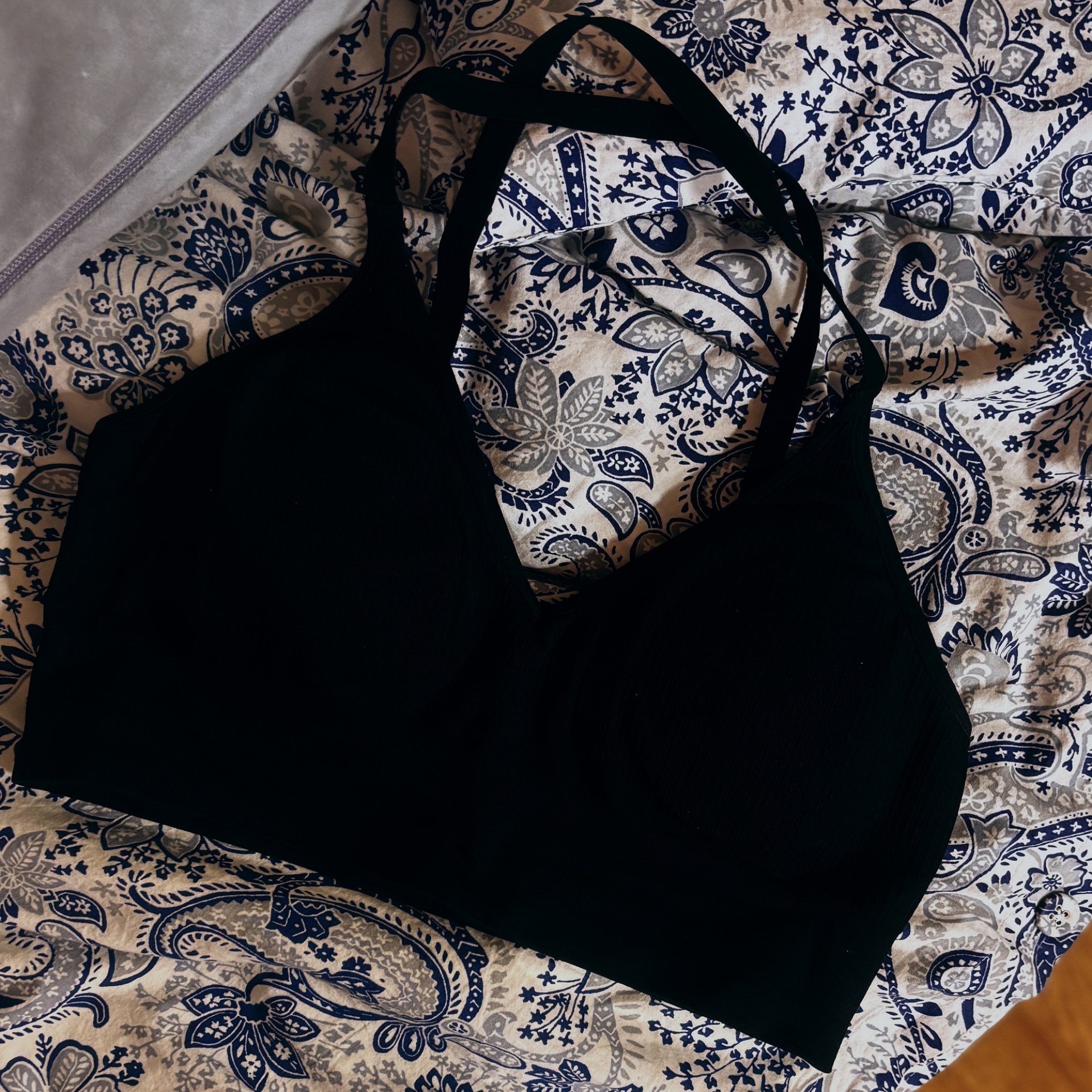 Beautiful black GYM top