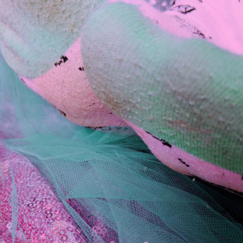 Buy My Pink and Seafoam Diamond Socks