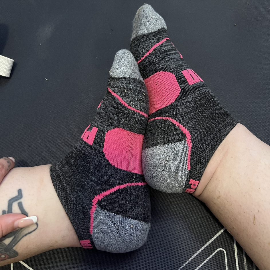 Dark grey puma socks