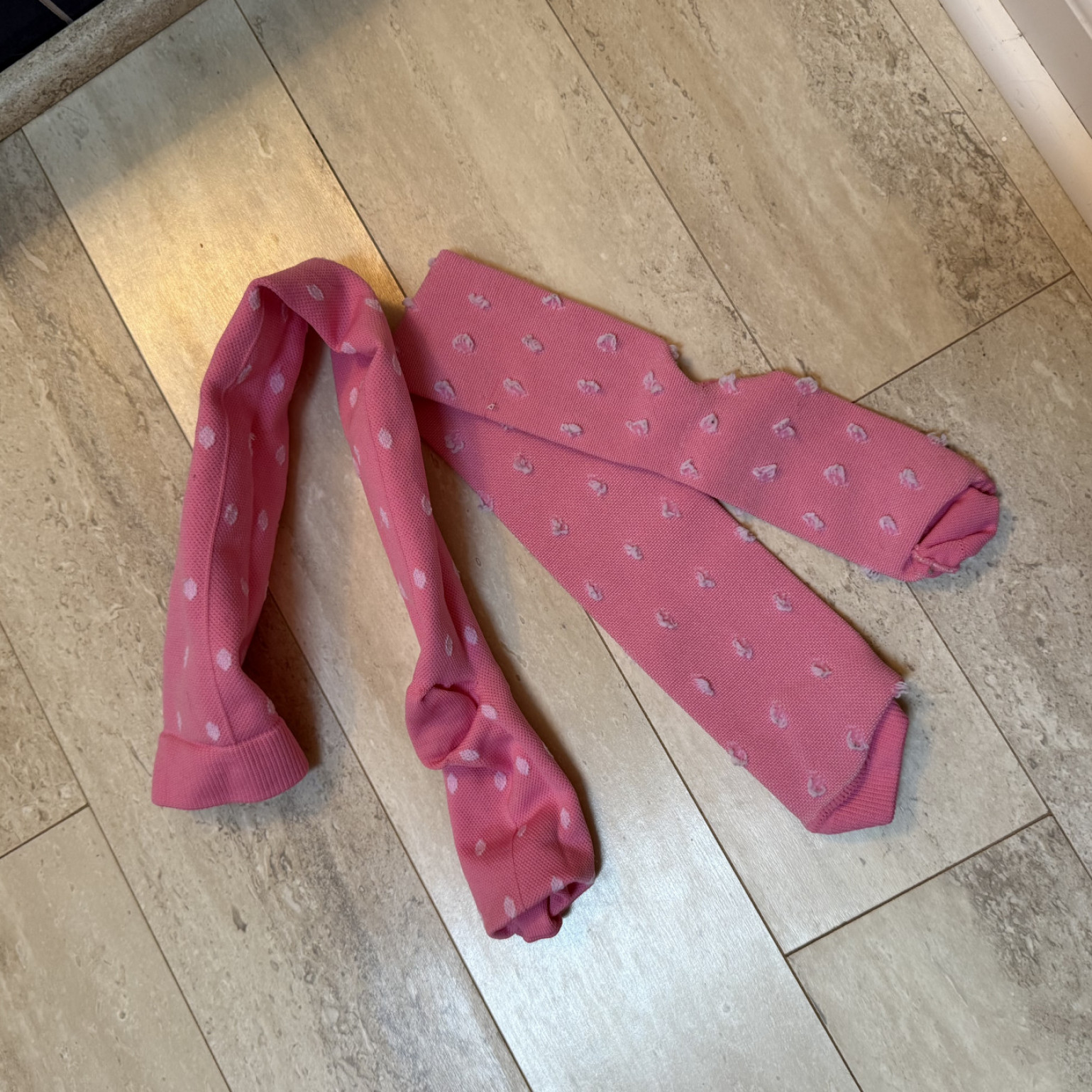 Pink Compression Socks