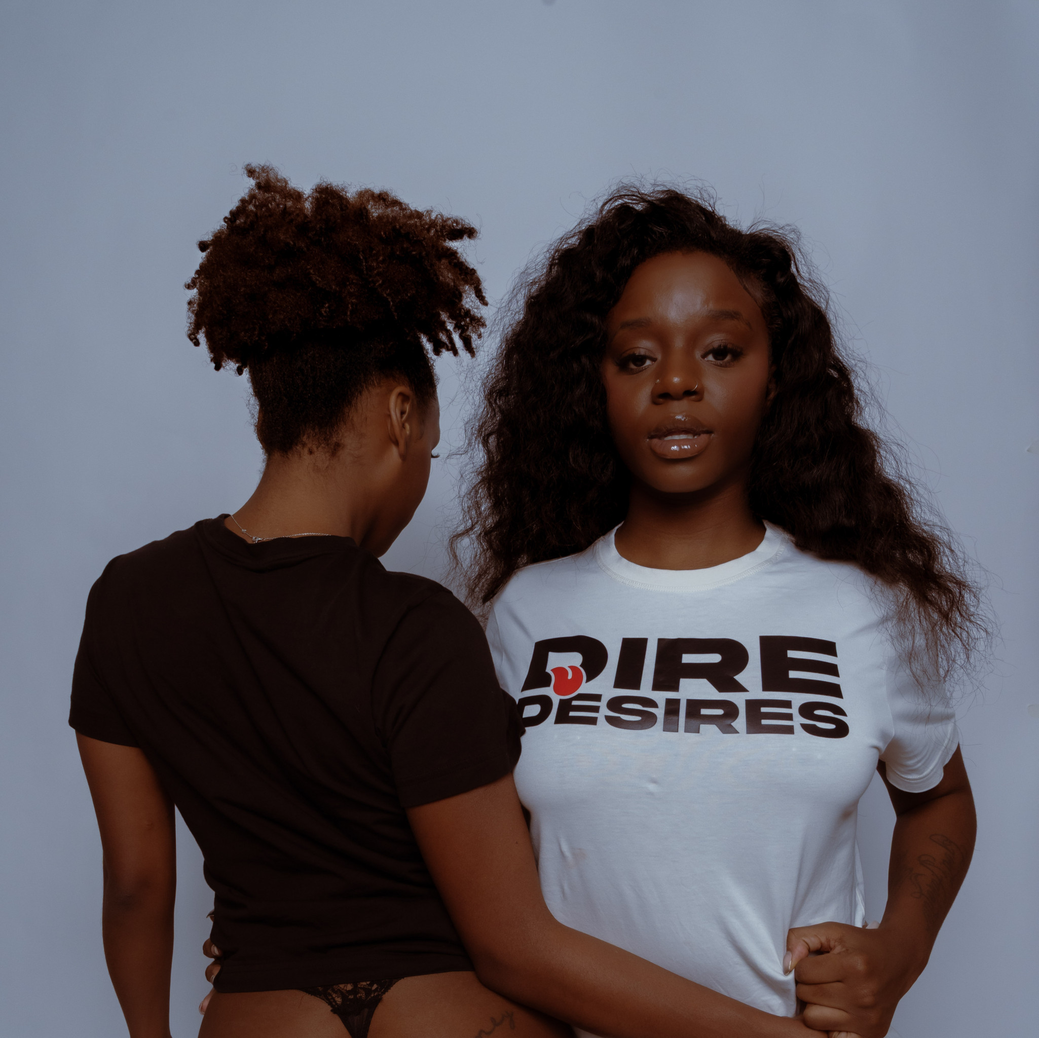Dire Desires Signature Tee  Natural