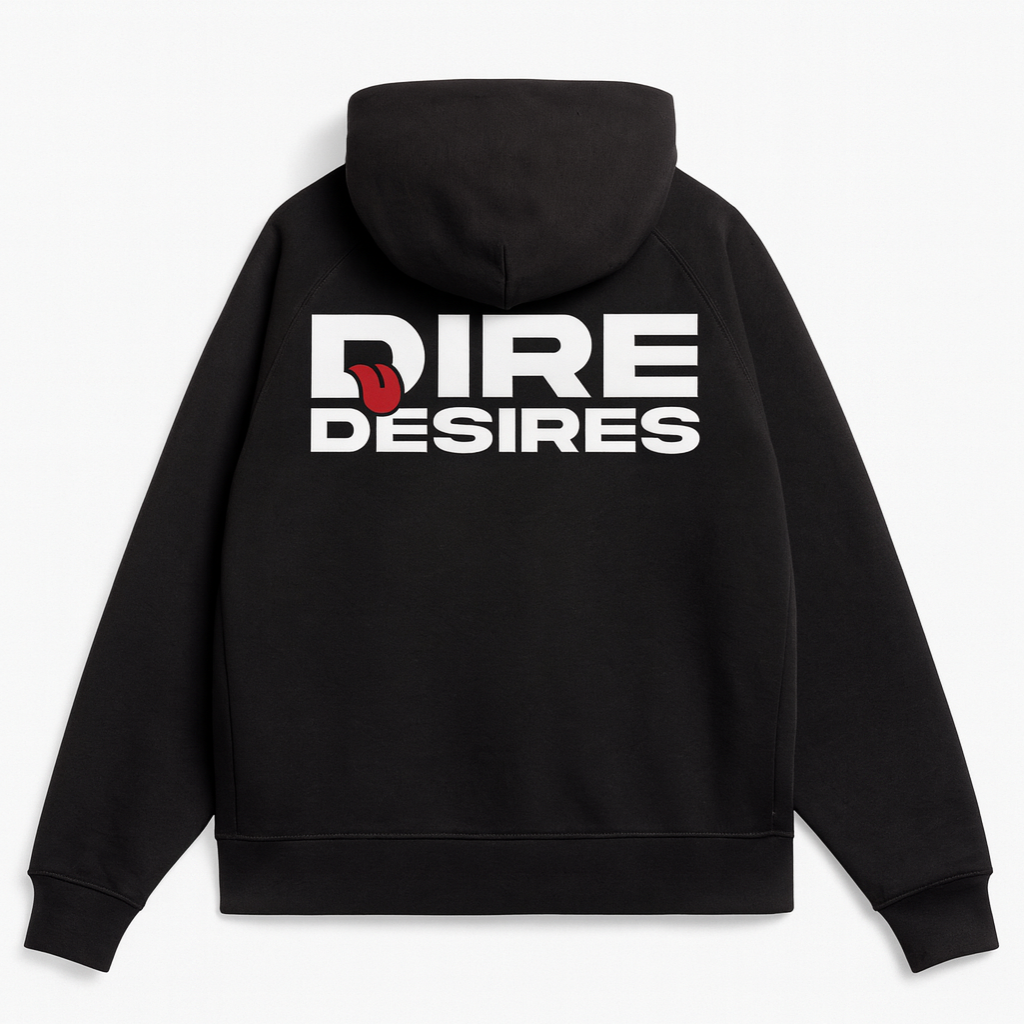 Signature D Hoodie  Black