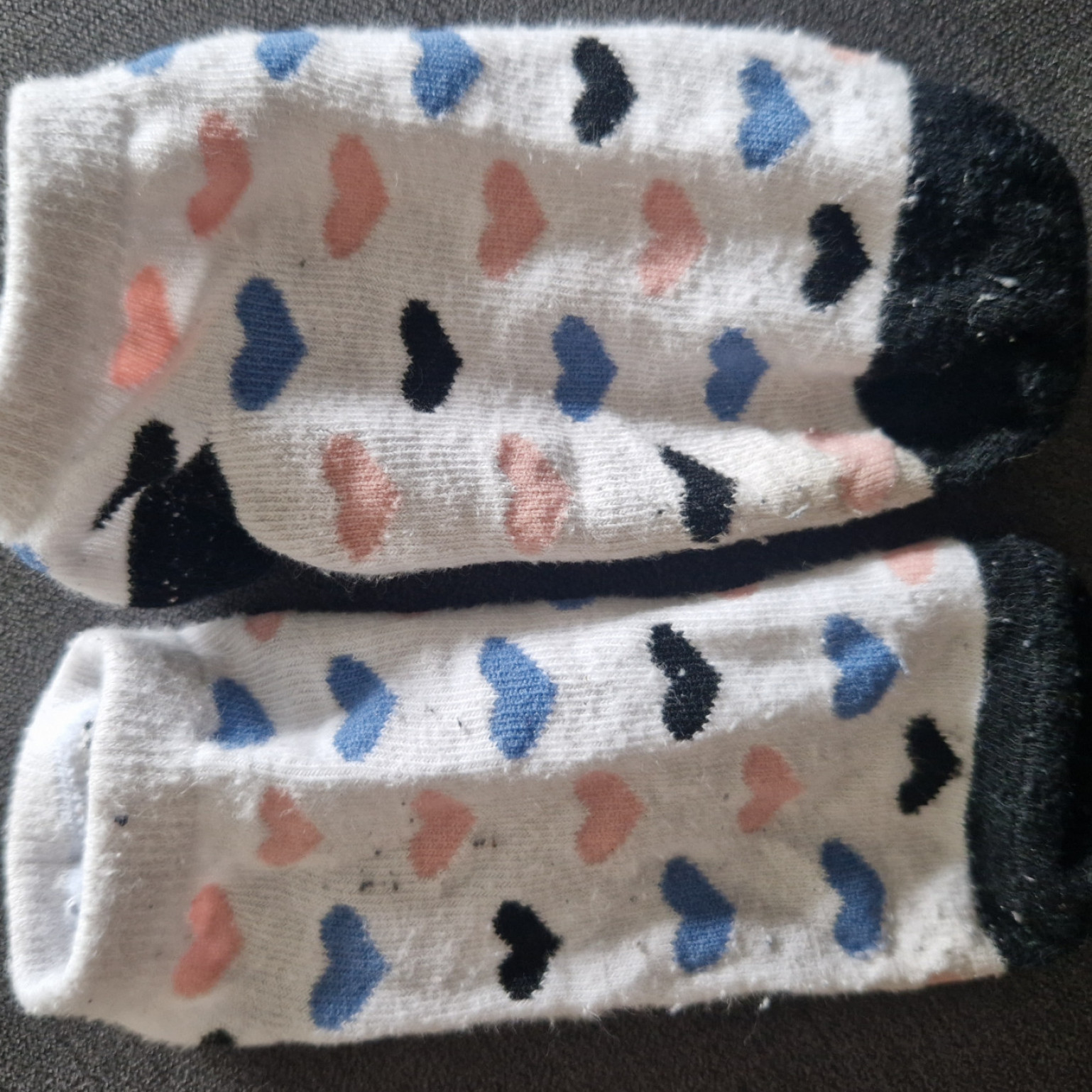 Worn socks