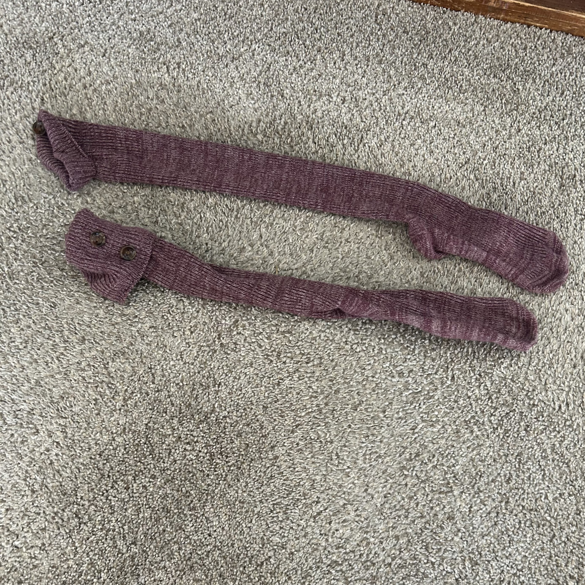 Purple Thigh High Socks
