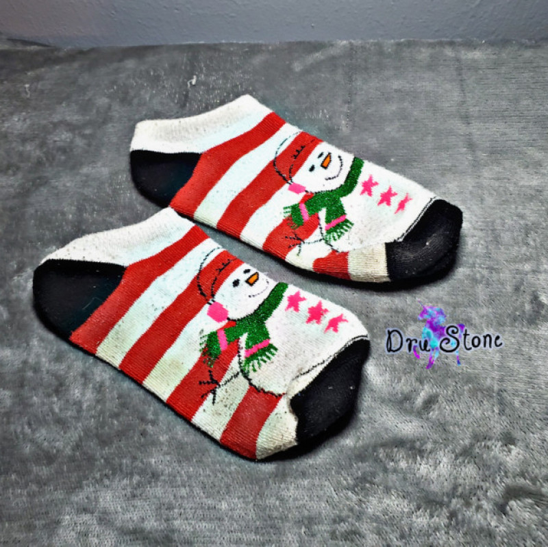 Short Snowman Socks