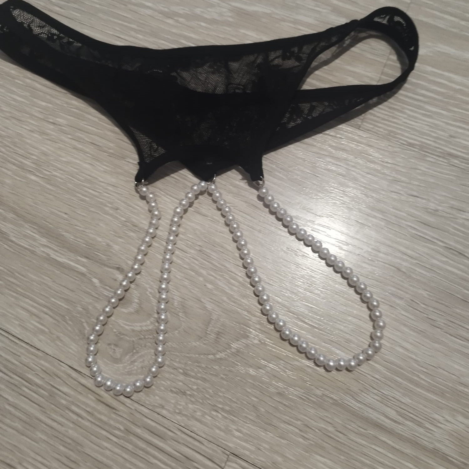 My panties with beads