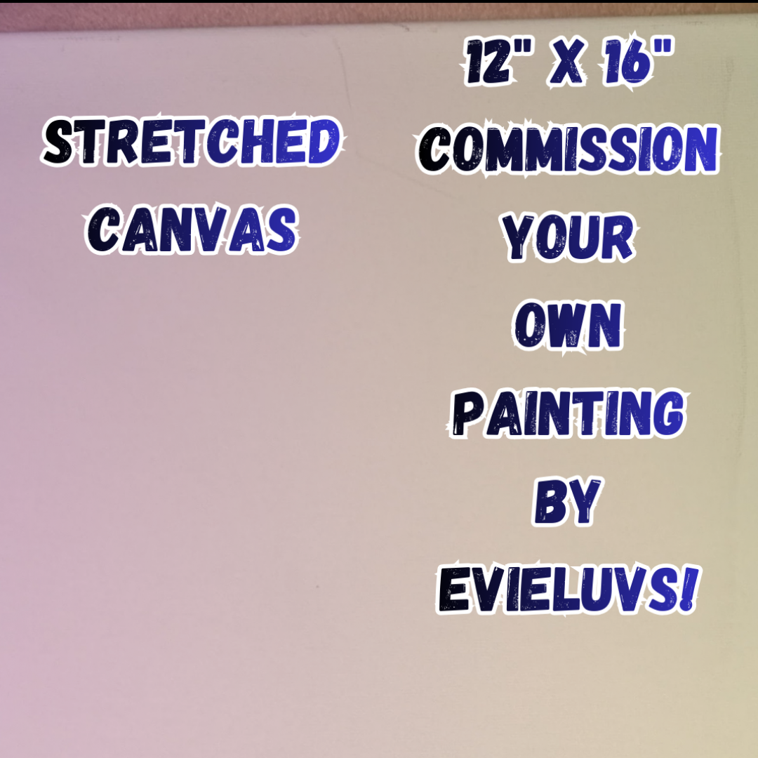 Large Custom Painting on Stretched Canvas