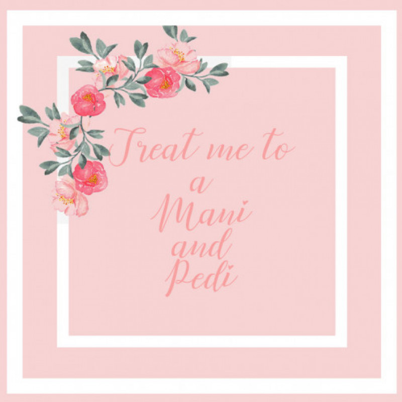 Spoil me: Manicure and Pedicure