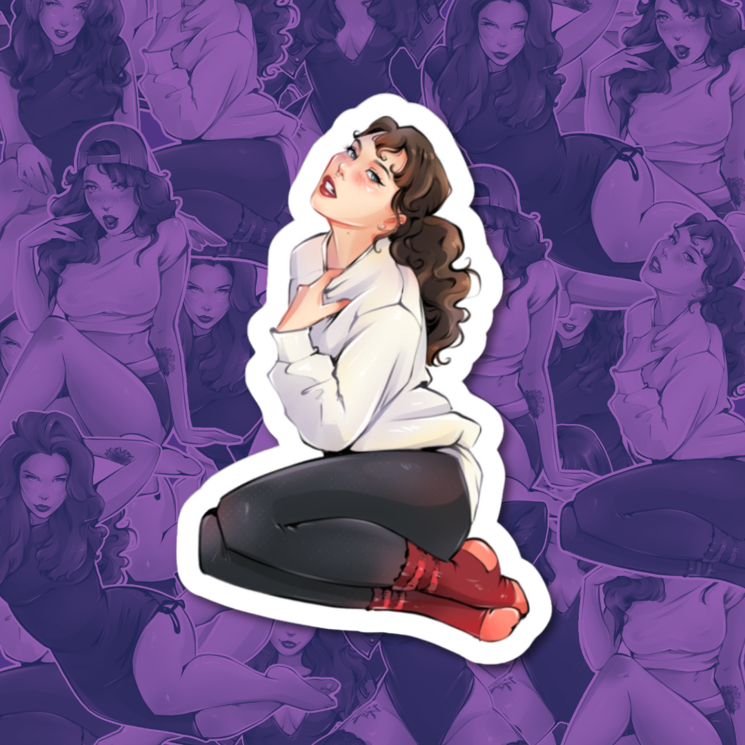 Vinyl Ellie Sticker