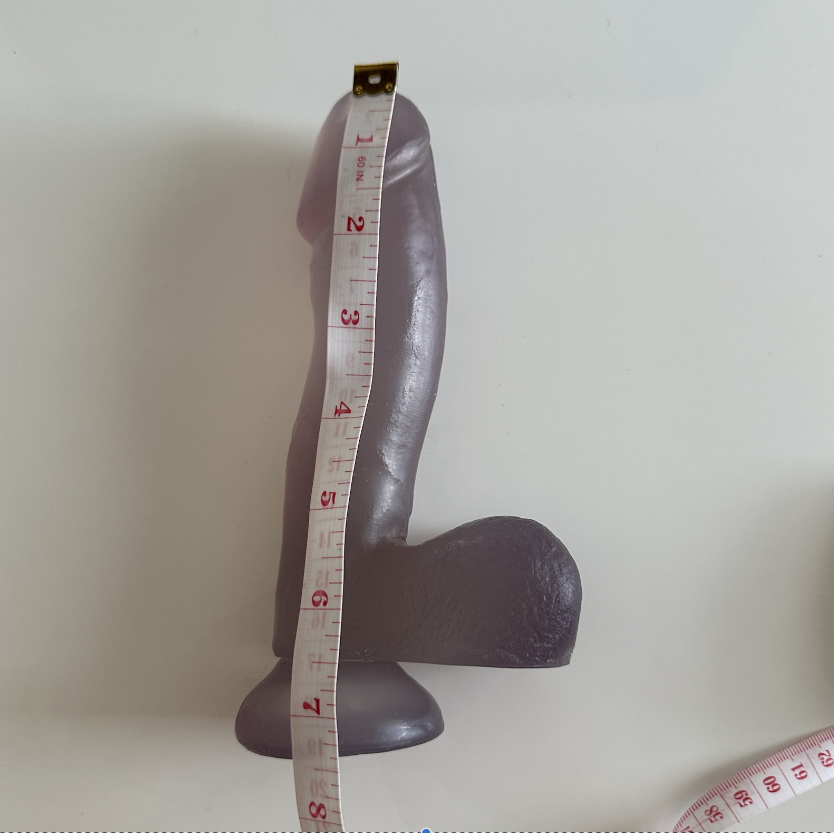 6 Inch light blue dildo