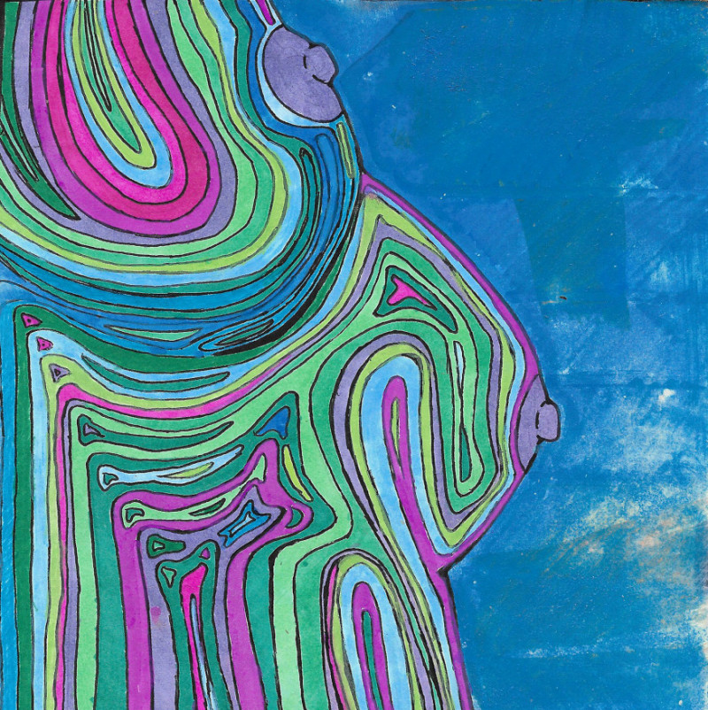 Bluesy Boobies Poster 11x17