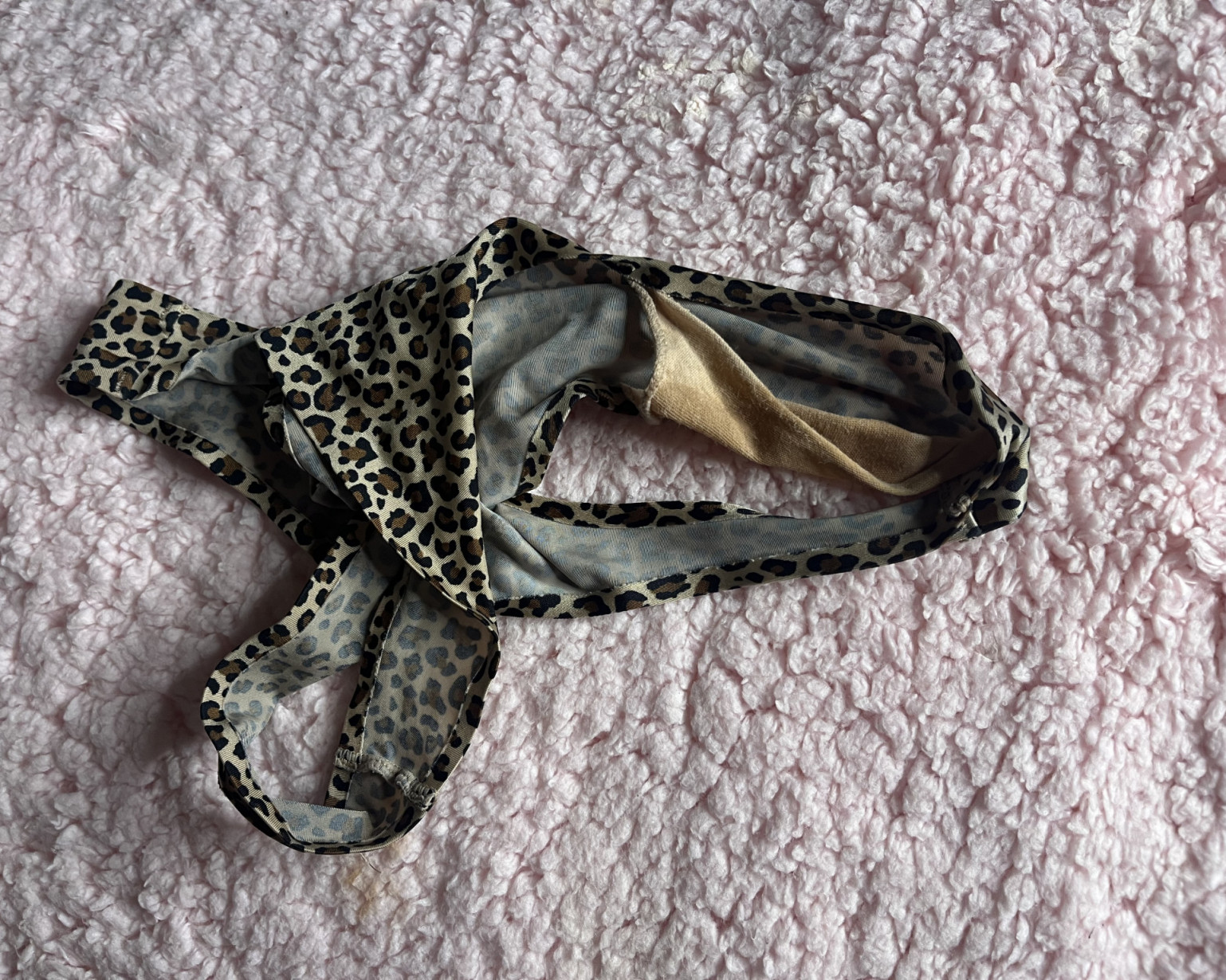 Sexy panties worn while masturbating