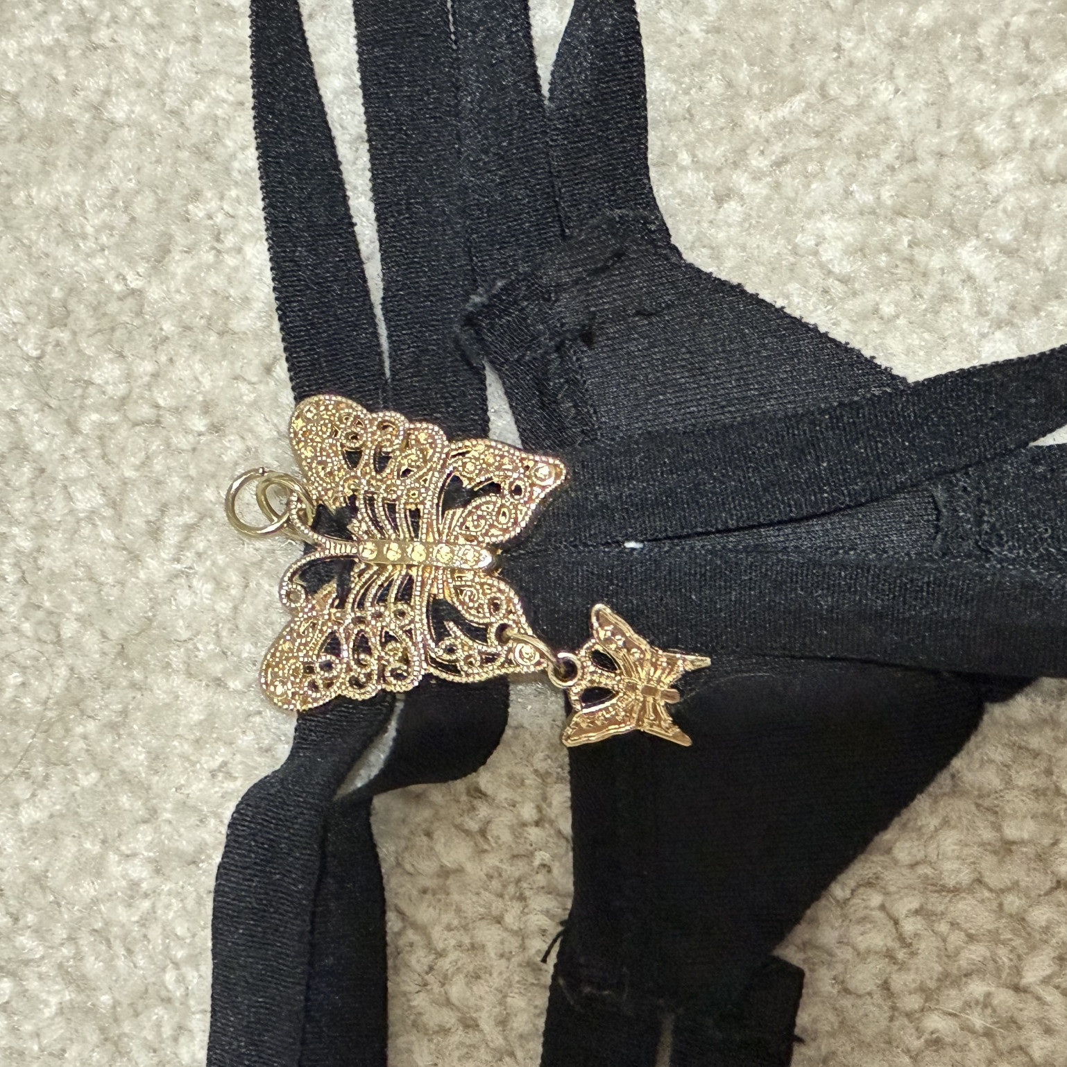 Crotchless Butterfly Charm Panty
