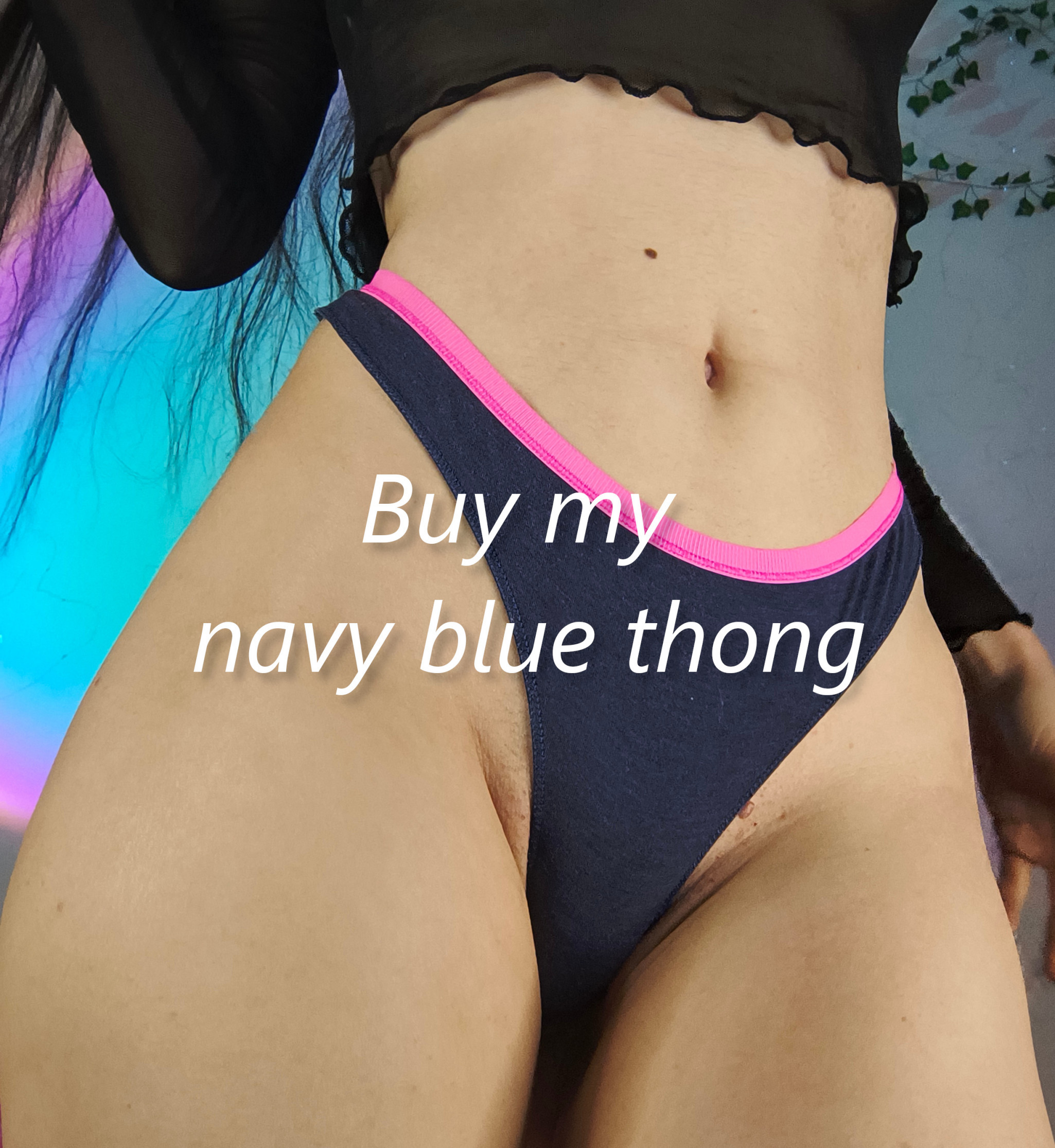Buy my Navy Blue Thong