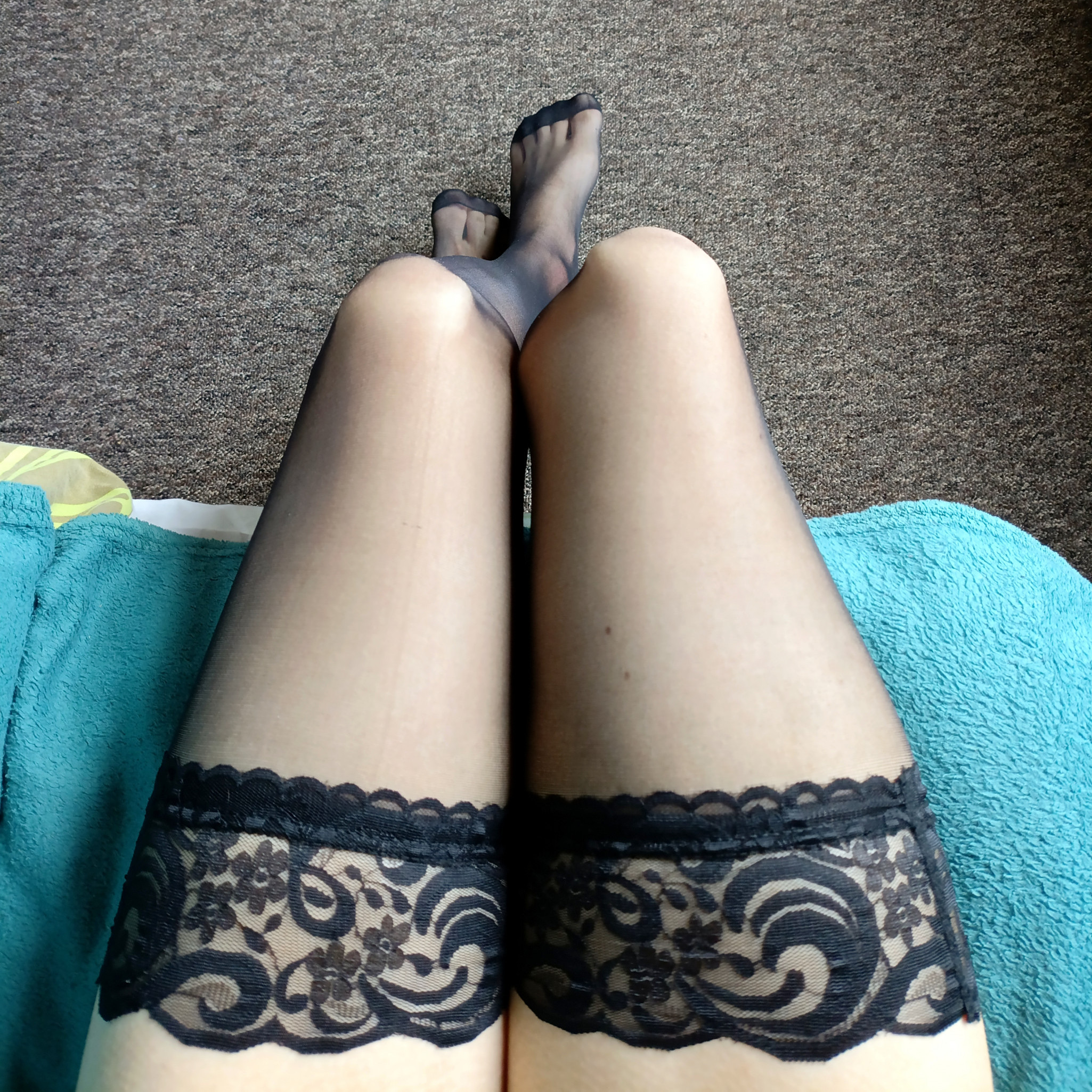 Thigh High Stockings Set