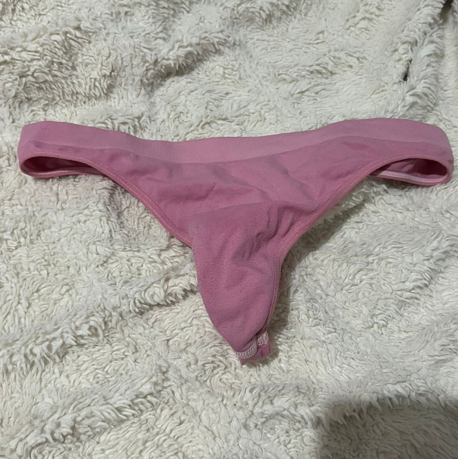 Pink thongs