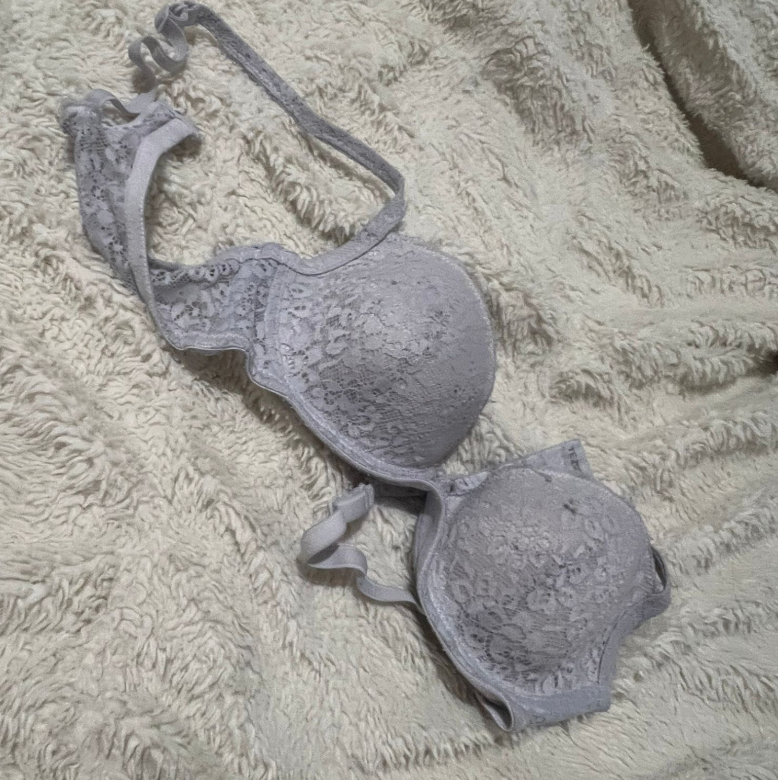 Sexy white bra