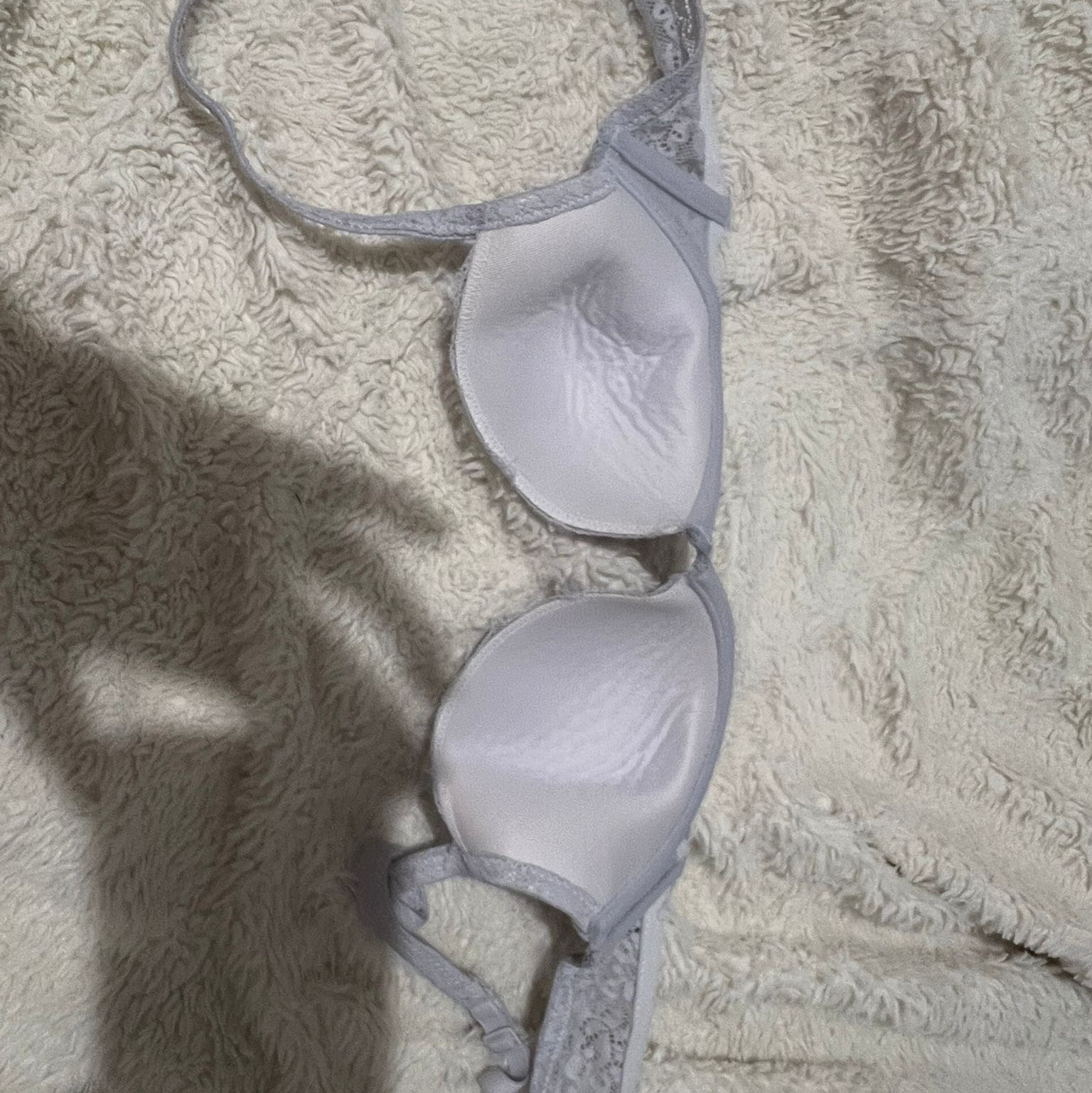 Sexy white bra