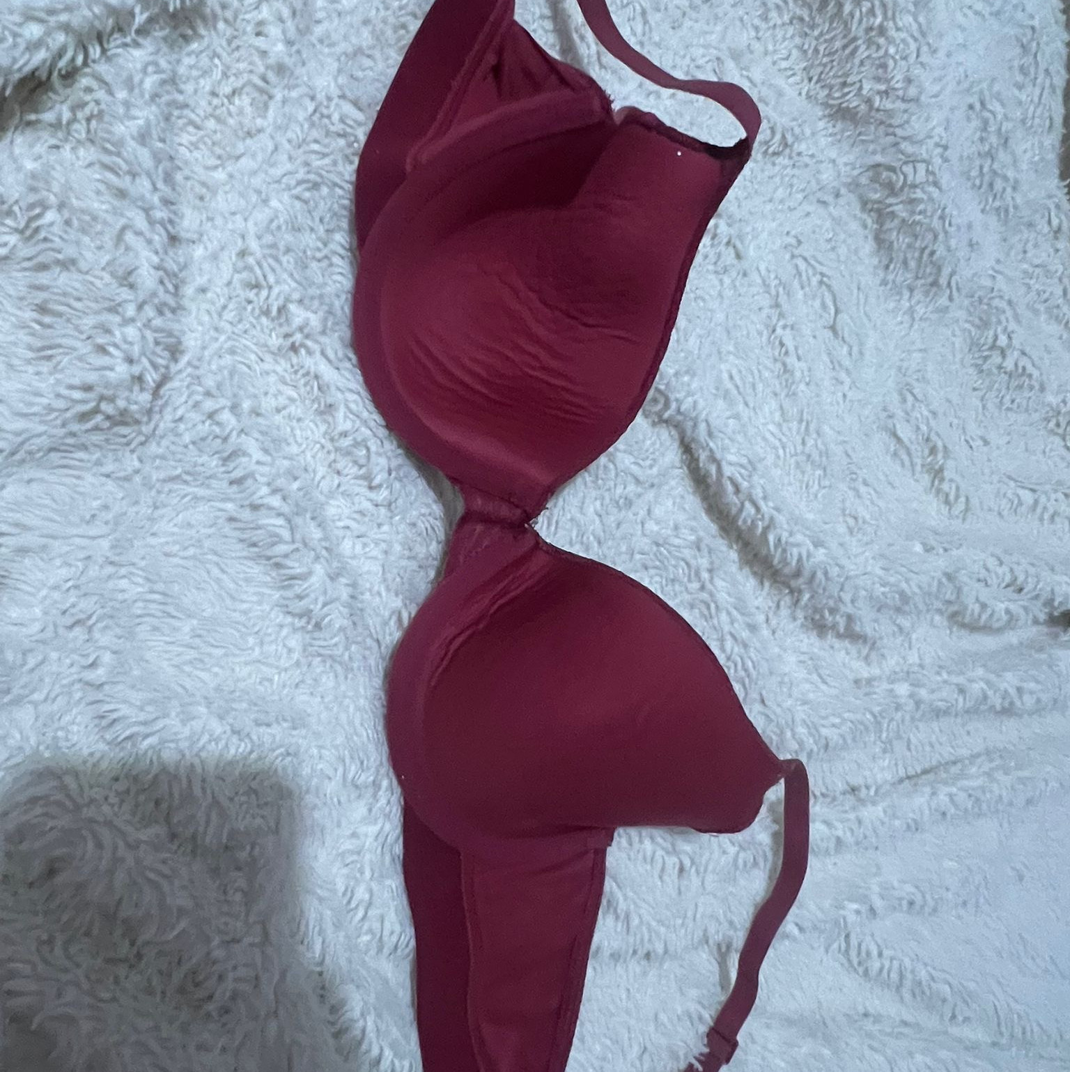 Sexy red Calvin Klein bra