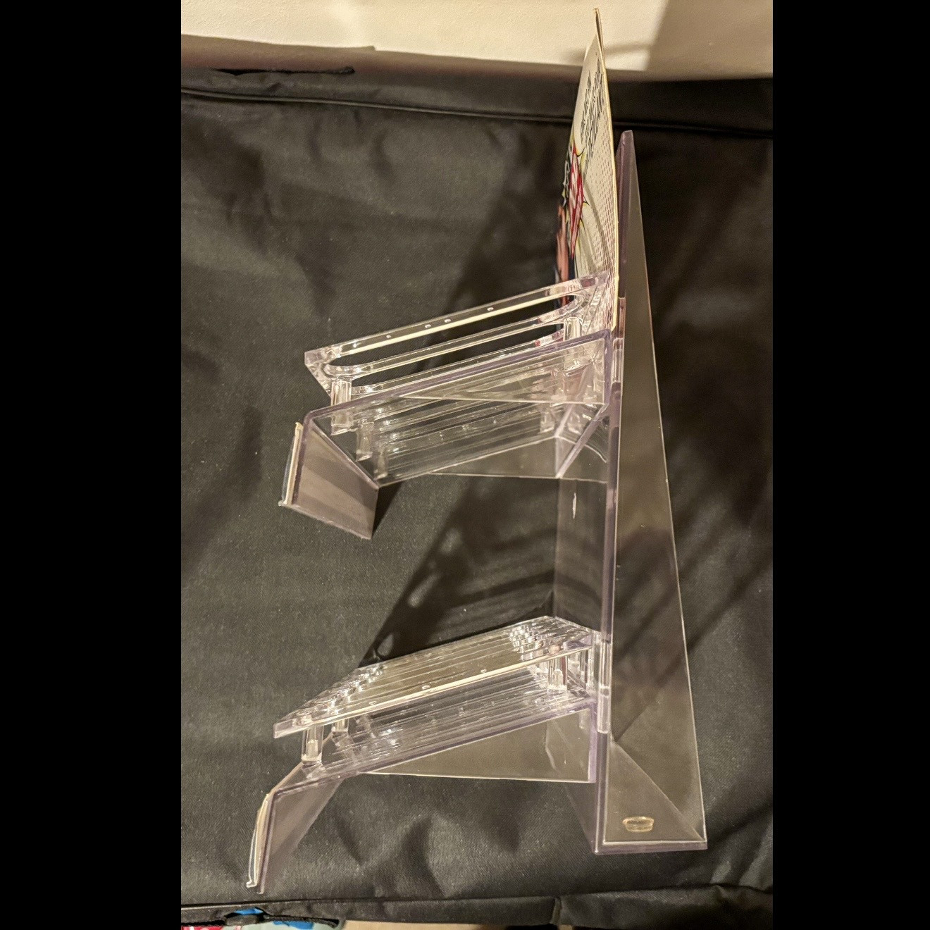 1x Preloved OPI nail lacquer clear acrylic stand holds 36 f