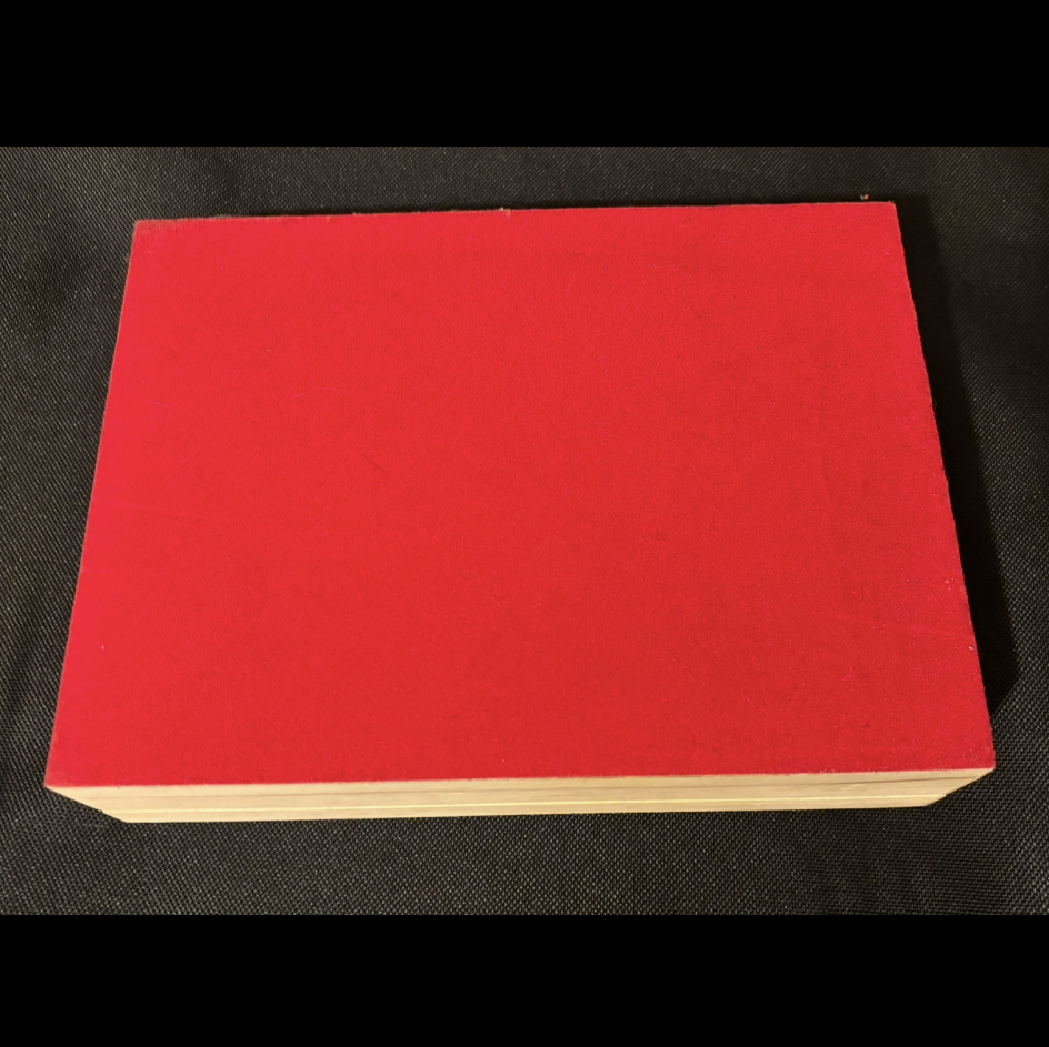 Pine jewellery box with Owl decorative top