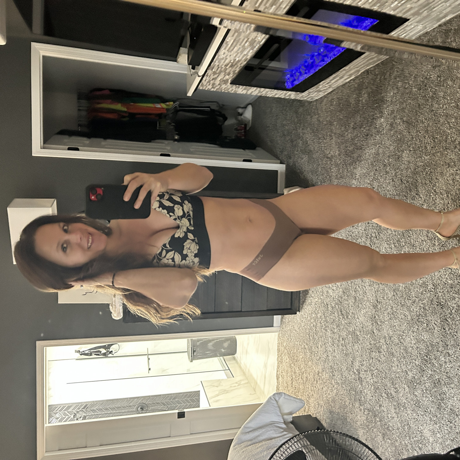 THONG BRA HEELS and LIP GLOSS PACKAGE