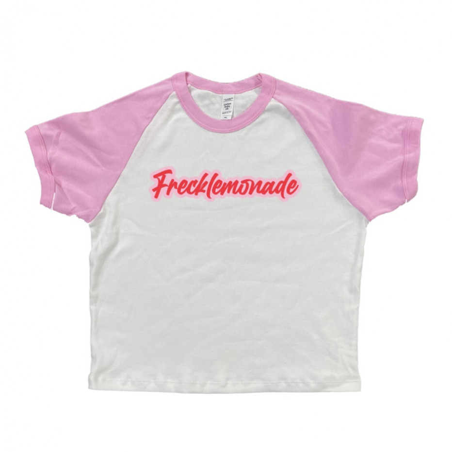 FRECKLEMONADE LADIES CROPPED TEE