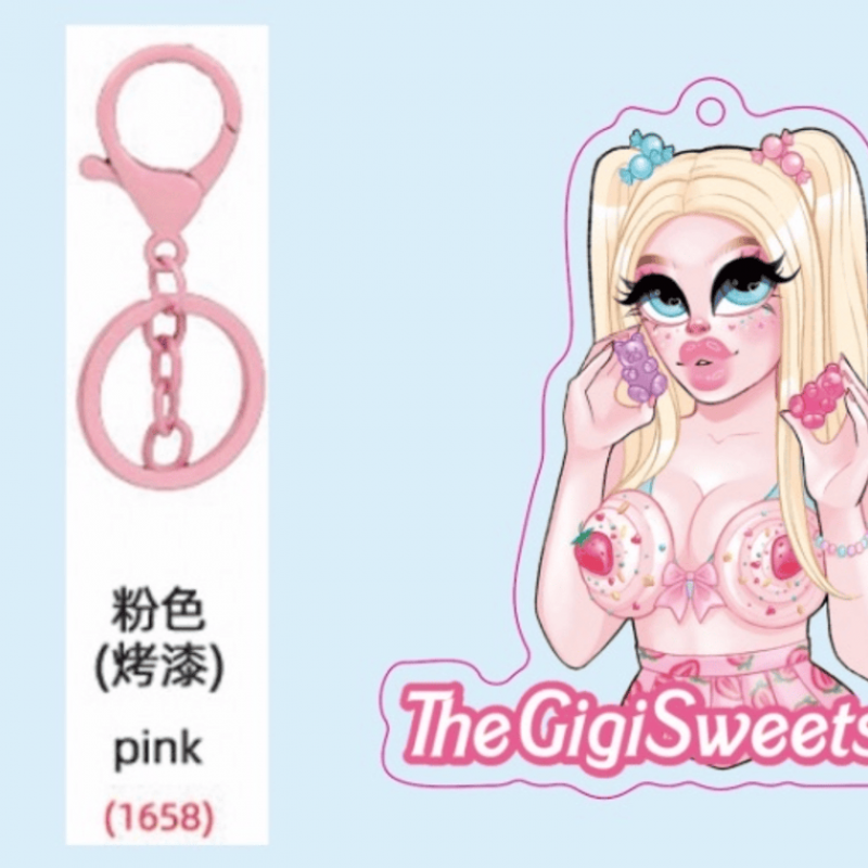 Gigi Sweets Official Keychain