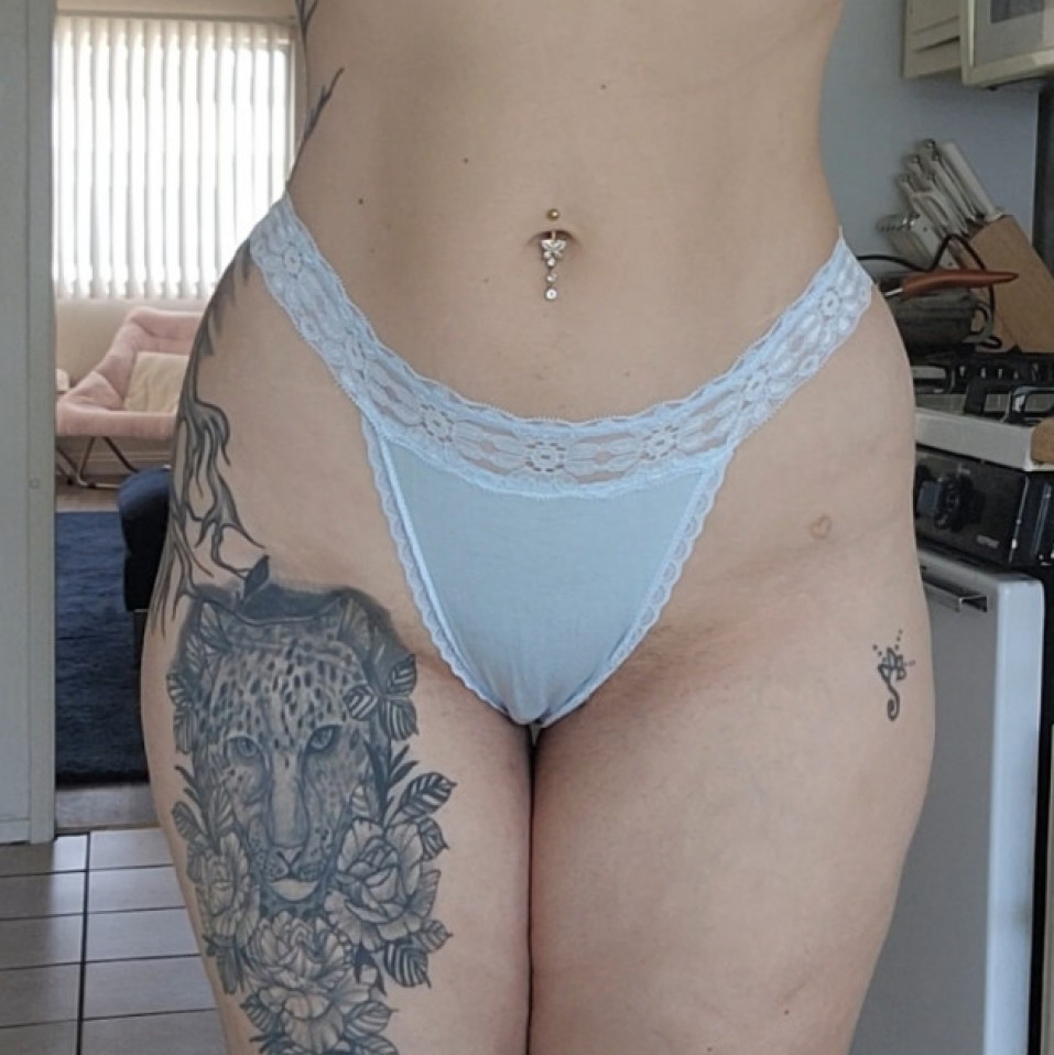Sexy Lacey Cotton Thongs