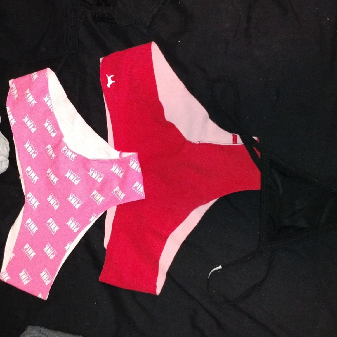 Panties new and  used clean or dirty! Your preference