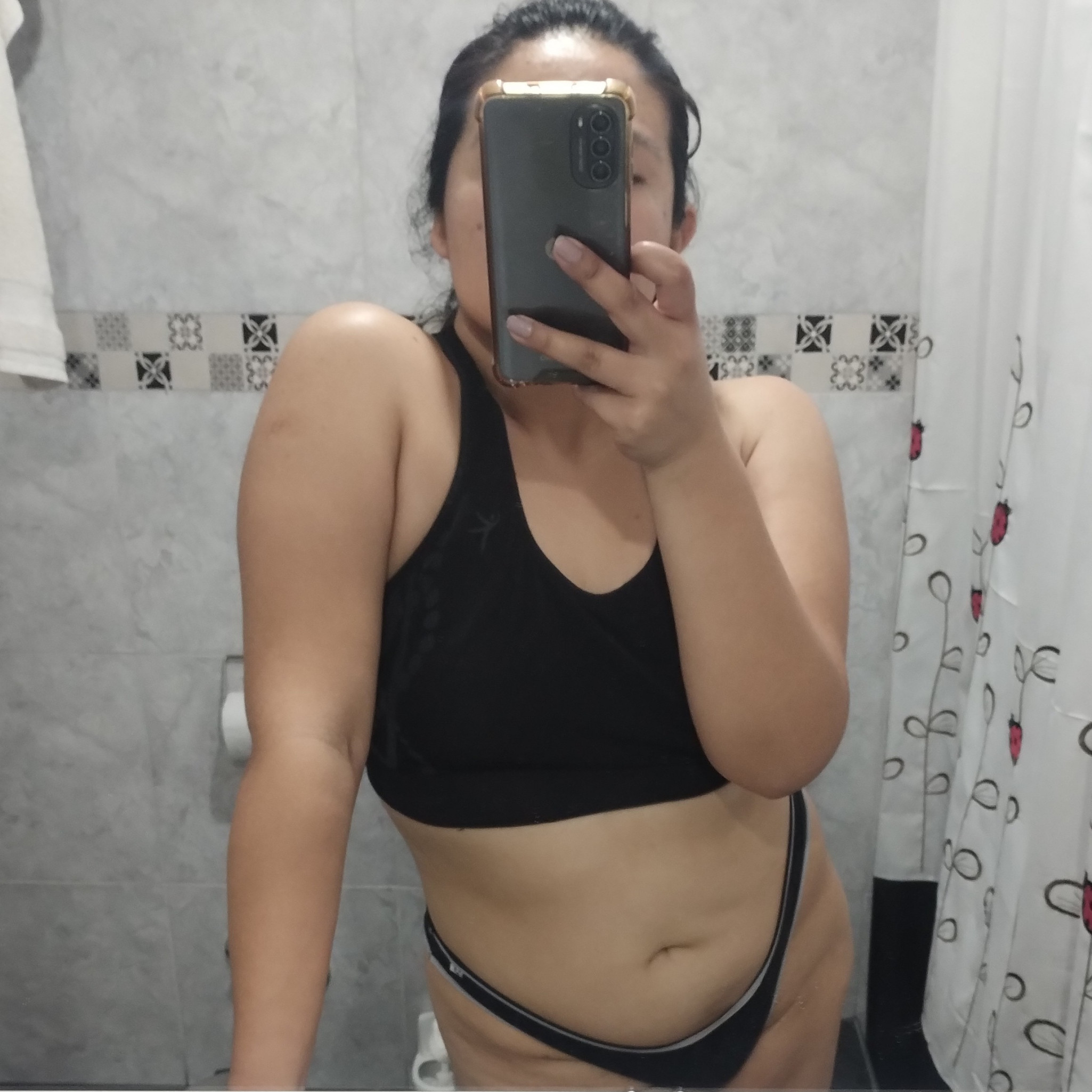 Before taking a shower
