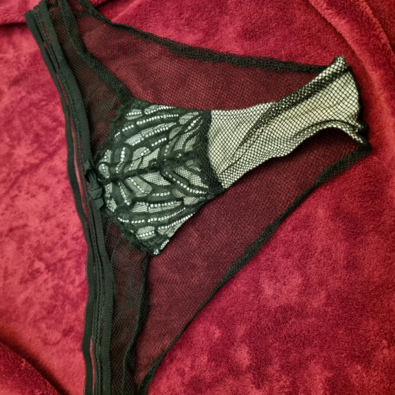 Lace and Mesh Full Panties