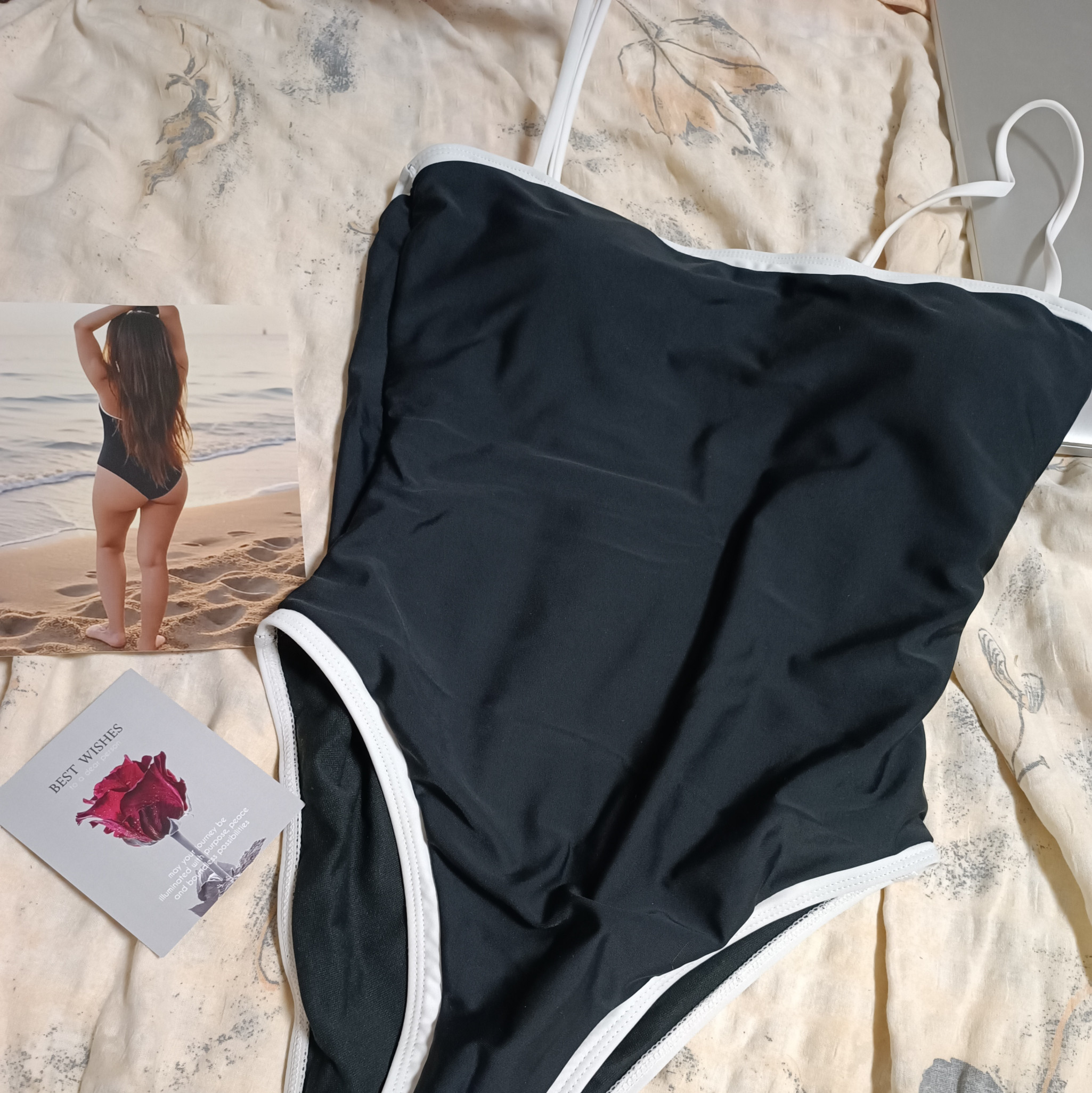 Buy me a new swimsuit instead of the one I sold