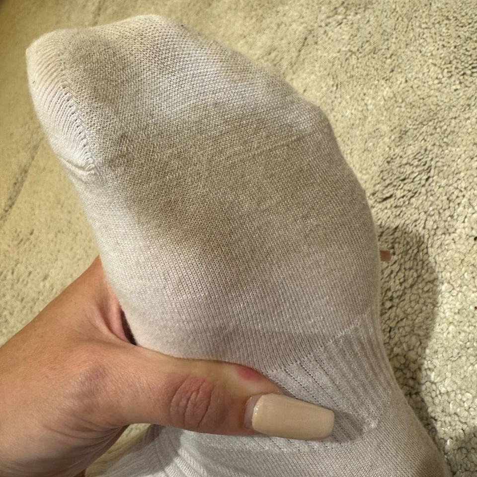 Dirty Nike socks  vacuum sealed