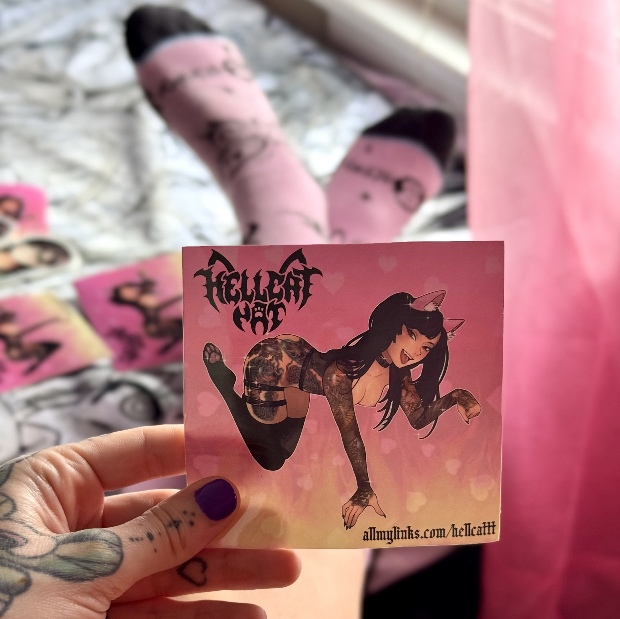 Stickers and Polaroid Package!