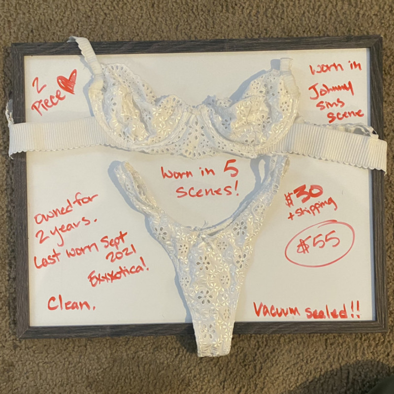 Sexy White 2 Piece Lingerie Set