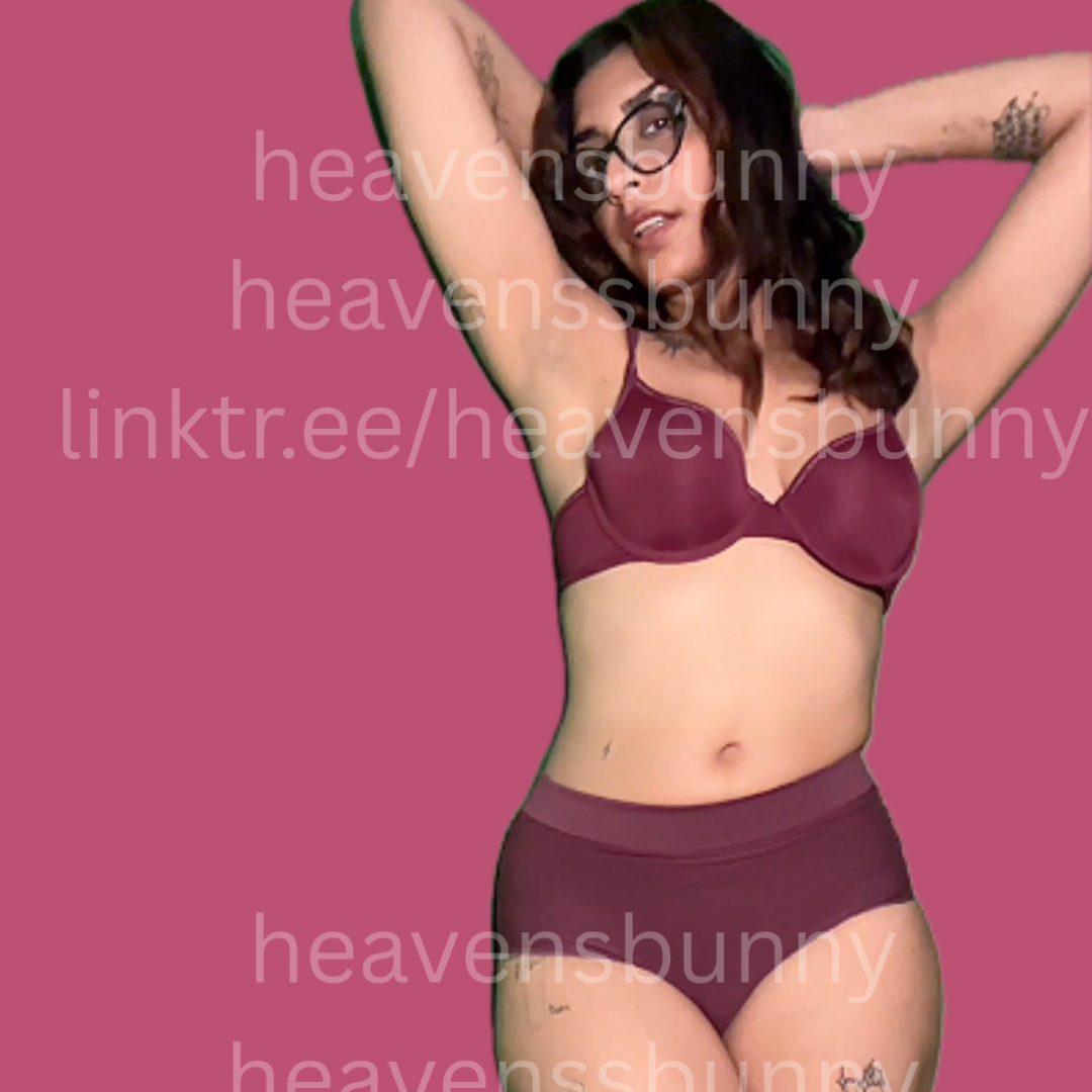 Maroon Dark Purple Bra Panty Set