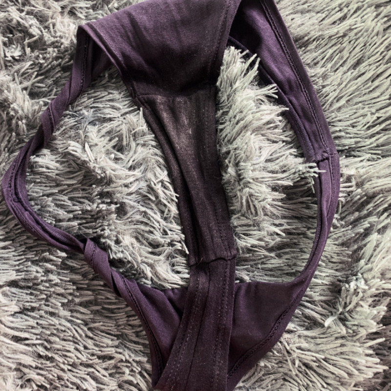 My pussy fully juiced panties