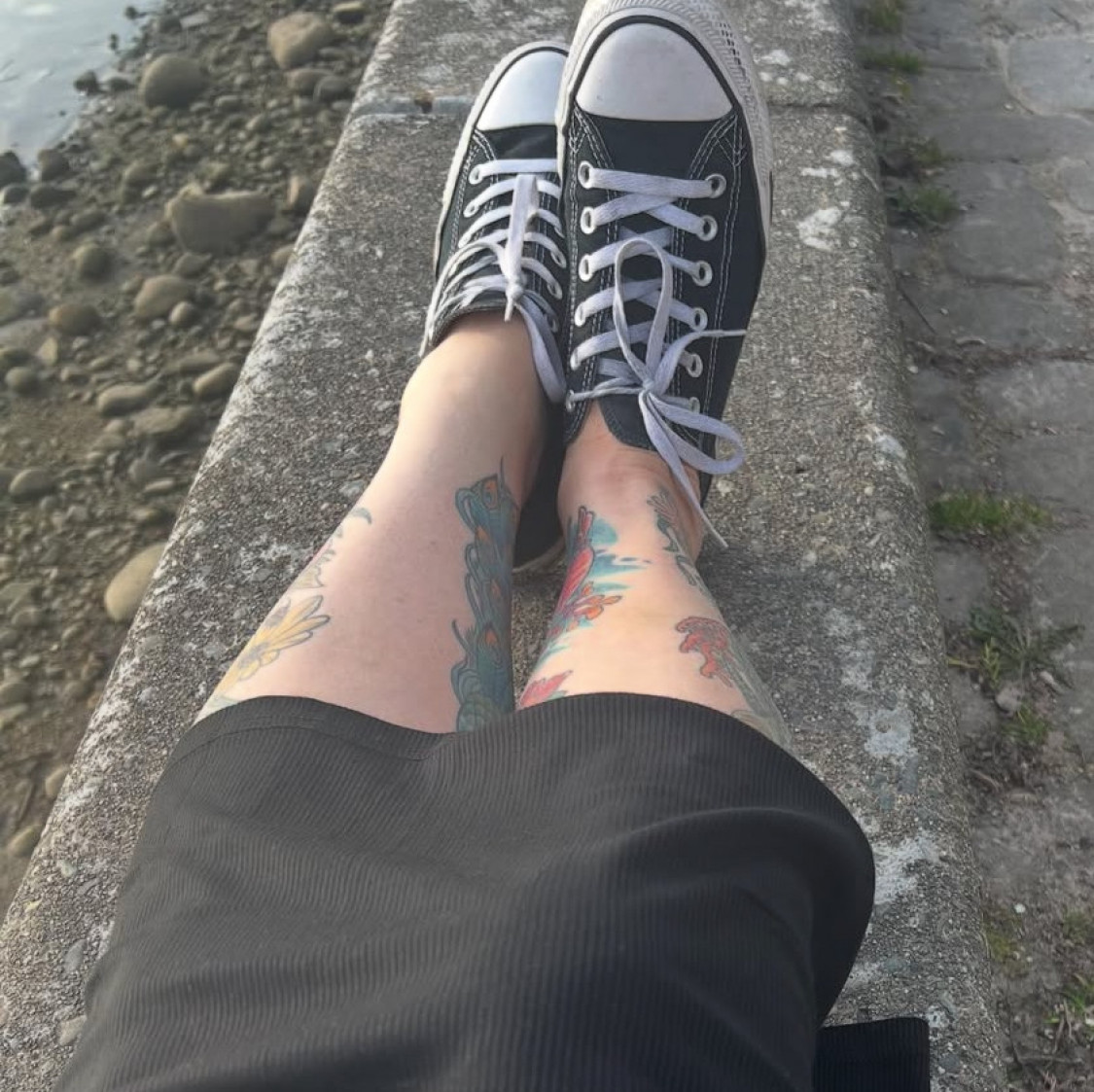 Foot Lovers! My FAVORITE 15 year old CHUCKS! IPO