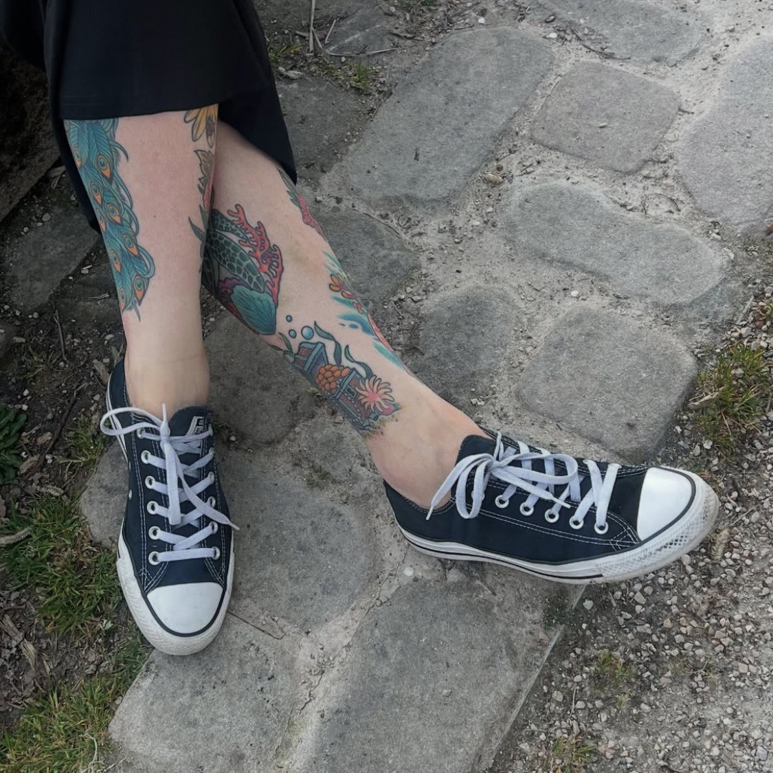 Foot Lovers! My FAVORITE 15 year old CHUCKS! IPO