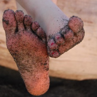 Dirty Sandy Feet