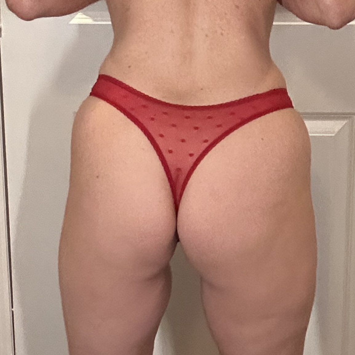 Red Sexy Lace Thong Low Waist Panties