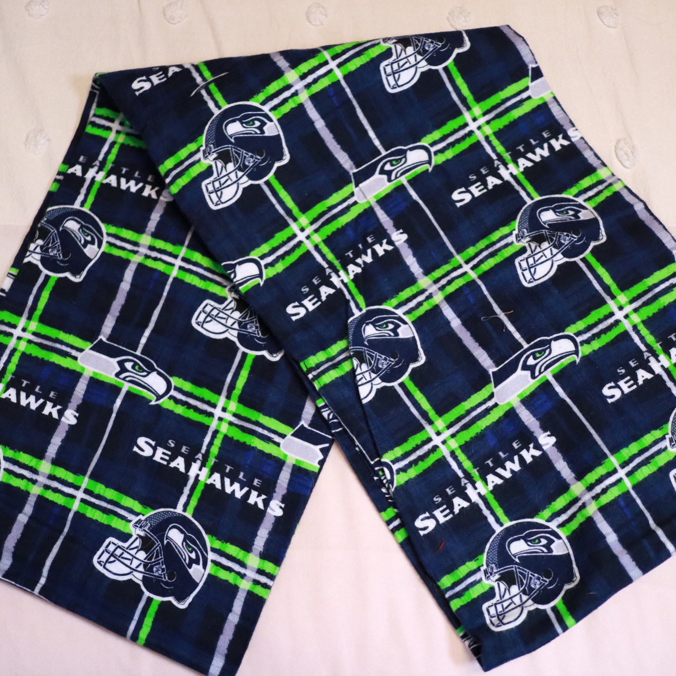 Seattle Seahawks Cotton Infinity Scarf