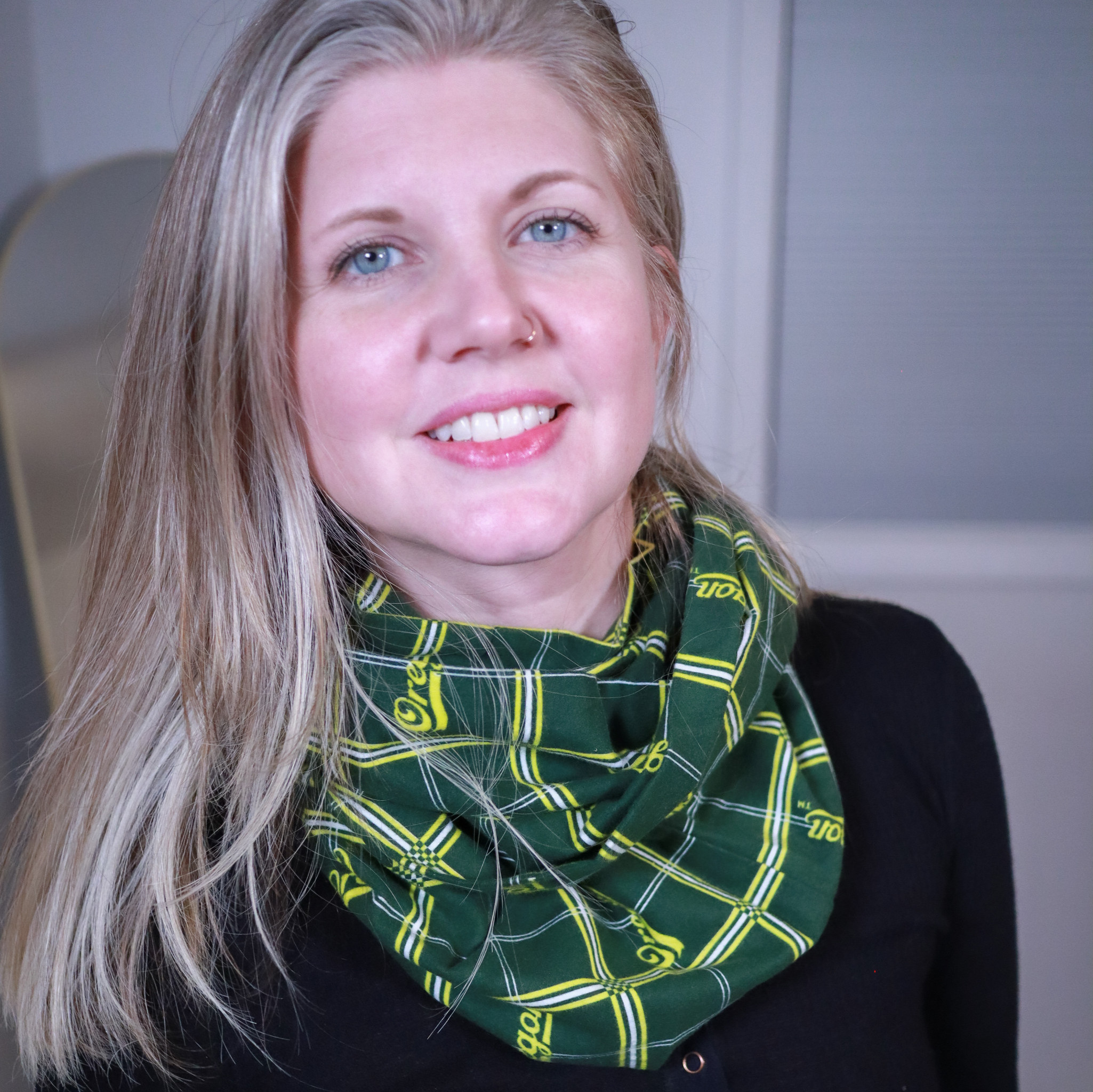 Oregon Ducks Cotton Infinity Scarf