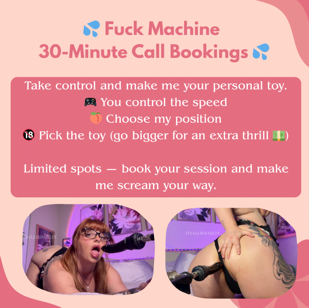 30 MINUTE FUCK MACHINE SESSION