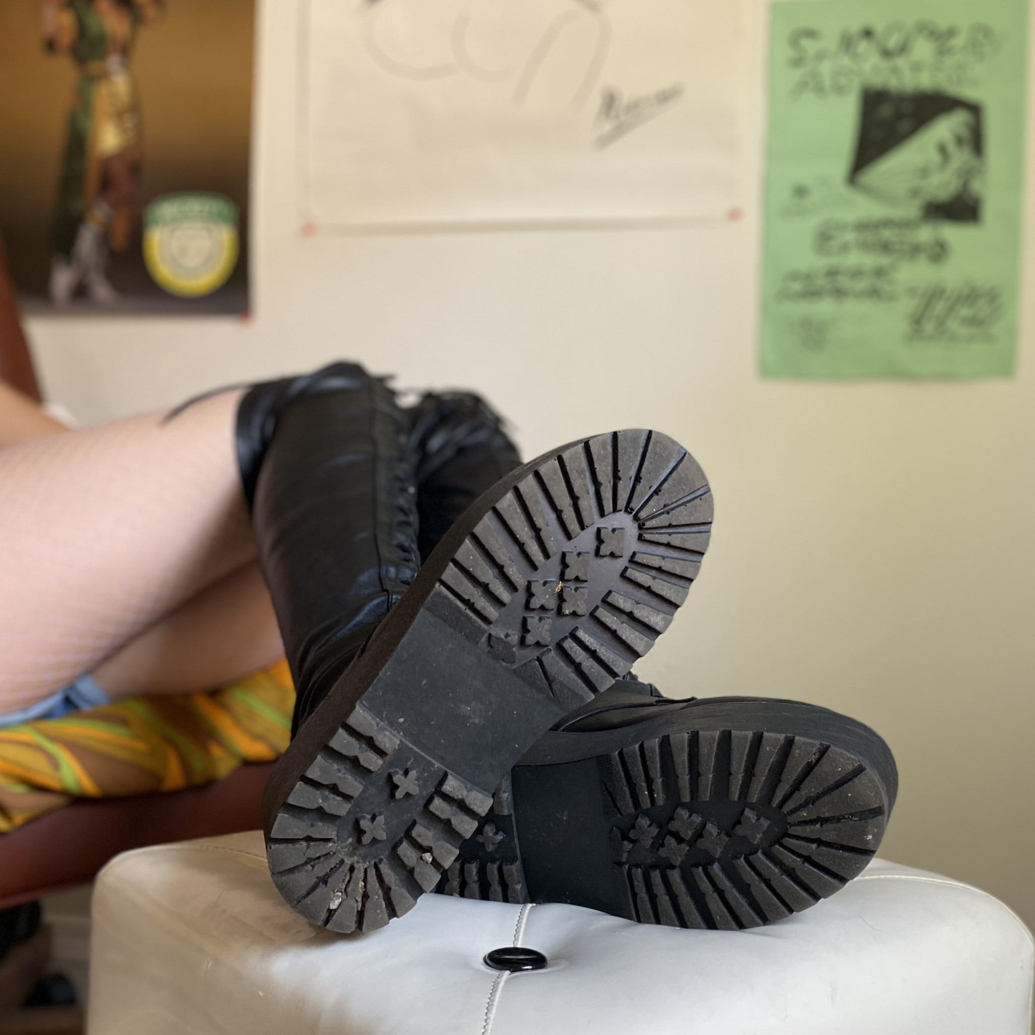 Thigh High Black Boots