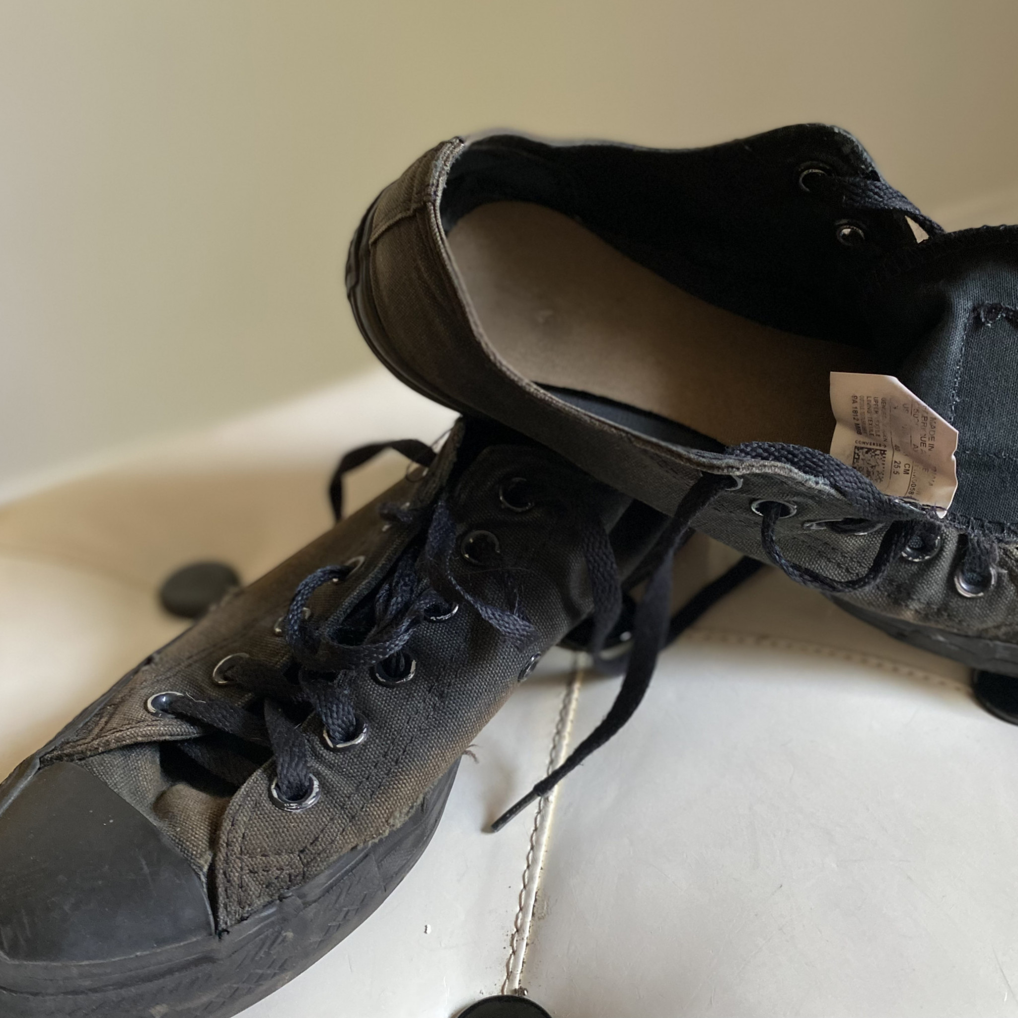 Sun Bleached Converse